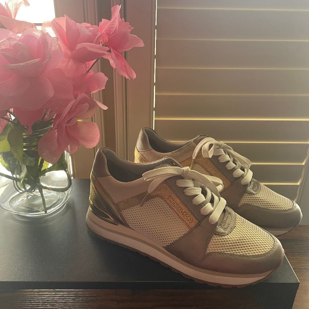 Michael Kors Metallic Sneaker